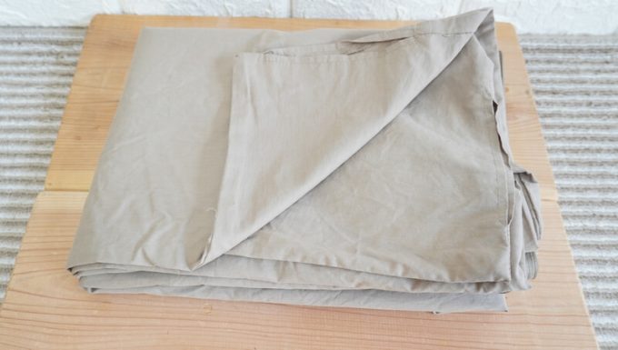 EMME綿100%掛け布団カバーは表裏なく使える